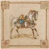 Beilagen Gien Chevaux Du Vent Platte Eckig 17x17cm -Vista Alegre-Shop IMG100052111 10761