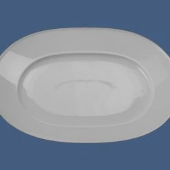 KPM - Berlin Servierplatten KPM - Berlin Urania Platinrand Platte Oval 37cm Groß