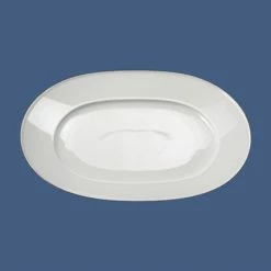 KPM - Berlin Servierplatten KPM - Berlin Urania Platinrand Platte Oval 29,5cm Klein