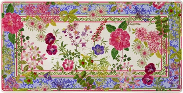 Gien Millefleurs Platte Rechteckig 19,3x10cm 3 Gien Millefleurs Platte Rechteckig 19,3x10cm