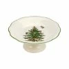 Servierplatten Spode Christmas Tree Schale Auf Fuß 18cm