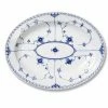 Servierplatten Royal Copenhagen Musselmalet Halbspitze Platte Oval 36cm 1102375 -Vista Alegre-Shop IMG100068250 11310