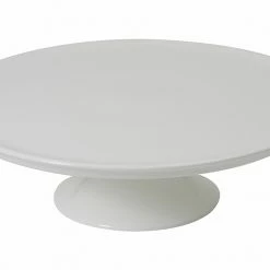 Dibbern Bone China Weiß Classic Tortenplatte Auf Fuß 32cm
