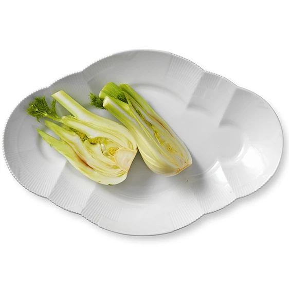 Servierplatten Royal Copenhagen Elements Weiß Platte Oval 38cm 2597375 4 Servierplatten Royal Copenhagen Elements Weiß Platte Oval 38cm 2597375 – Bild 2