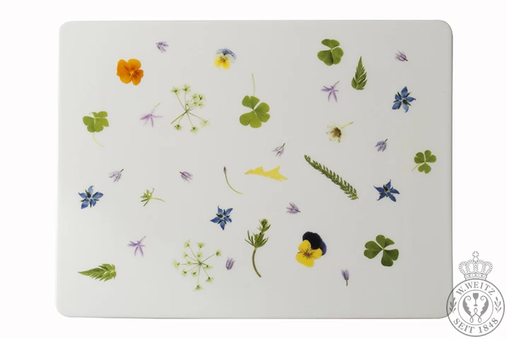 Servierplatten Dibbern Wildkräuter Platte 24x32cm 3 Servierplatten Dibbern Wildkräuter Platte 24x32cm