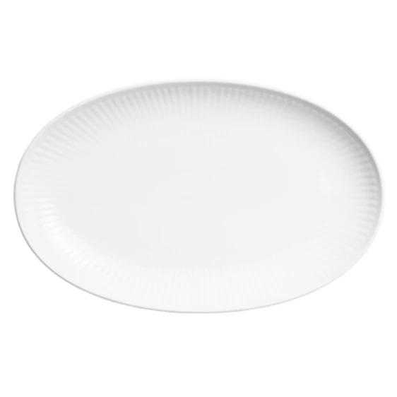 Servierplatten Royal Copenhagen Weiß Gerippt Beilage Oval 23cm 2408356 3 Servierplatten Royal Copenhagen Weiß Gerippt Beilage Oval 23cm 2408356