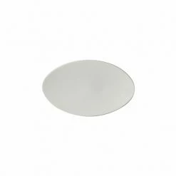 Dibbern Bone China Weiß Pure Beilage Oval 15cm