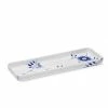 Servierplatten Royal Copenhagen Mega Blau Gerippt Platte Eckig 36cm 2381378
