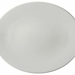 Servierplatten Dibbern Bone China Weiß Pure Platte Oval 32cm