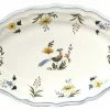 Servierplatten Gien Oiseaux De Paradis Platte Oval 41cm