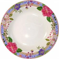 Servierplatten Gien Millefleurs Platte Rund Tief 31cm