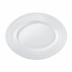 KPM - Berlin Servierplatten KPM - Berlin Kurland Weiß Platte Oval 33cm Klein