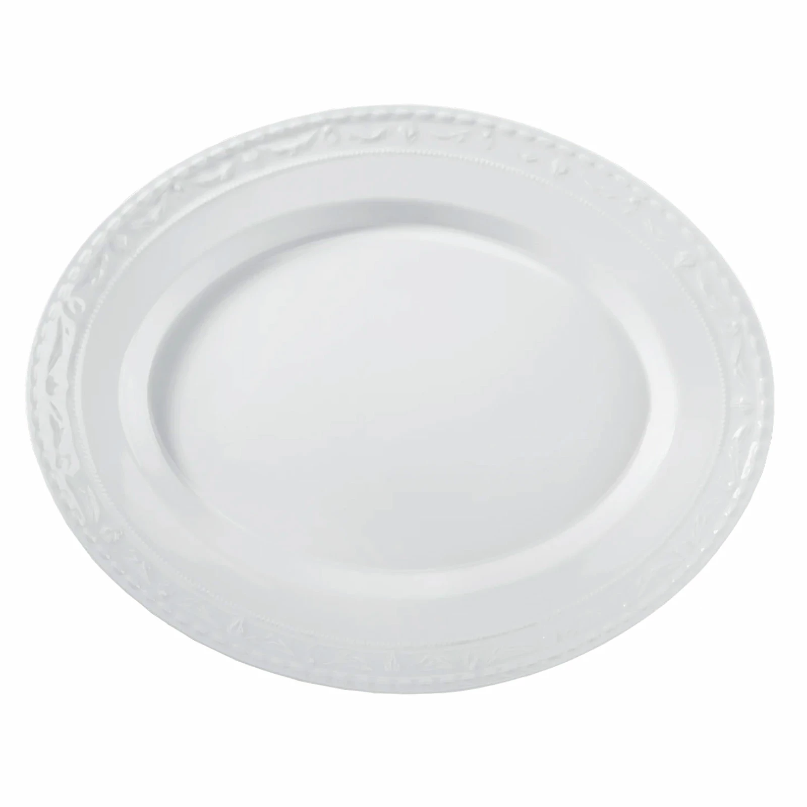 KPM - Berlin Servierplatten KPM - Berlin Kurland Weiß Platte Oval 41cm Groß 3 KPM - Berlin Servierplatten KPM - Berlin Kurland Weiß Platte Oval 41cm Groß