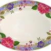 Servierplatten Gien Millefleurs Platte Oval Mittelgroß 37cm