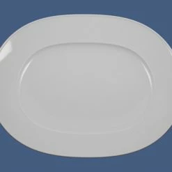KPM - Berlin Servierplatten KPM - Berlin Urania Weiß Platte Oval 37cm Groß