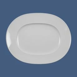 KPM - Berlin Servierplatten KPM - Berlin Urania Weiß Platte Oval 29,5cm Klein