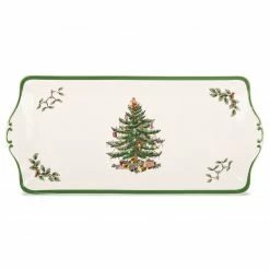 Spode Christmas Tree Kuchenplatte Rechteckig 33cm