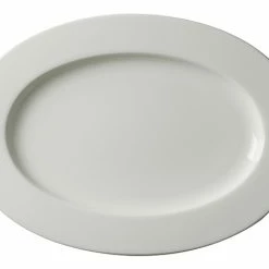 Servierplatten Dibbern Bone China Weiß Classic Platte Oval 39cm