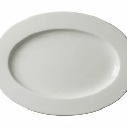 Servierplatten Dibbern Bone China Weiß Classic Platte Oval 34cm