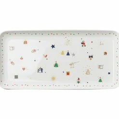 Dibbern Santa Claus Platte 15x32cm