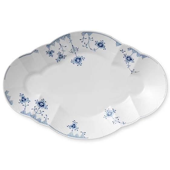 Servierplatten Royal Copenhagen Elements Blau Platte Oval Groß 38cm 2589375 3 Servierplatten Royal Copenhagen Elements Blau Platte Oval Groß 38cm 2589375