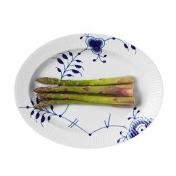 Servierplatten Royal Copenhagen Mega Blau Gerippt Platte Oval 30,5cm 5 Servierplatten Royal Copenhagen Mega Blau Gerippt Platte Oval 30,5cm -Vista Alegre-Shop IMG100119980 26303