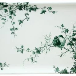 Gien Les Oiseaux Königskuchenplatte 36x15,5 Cm