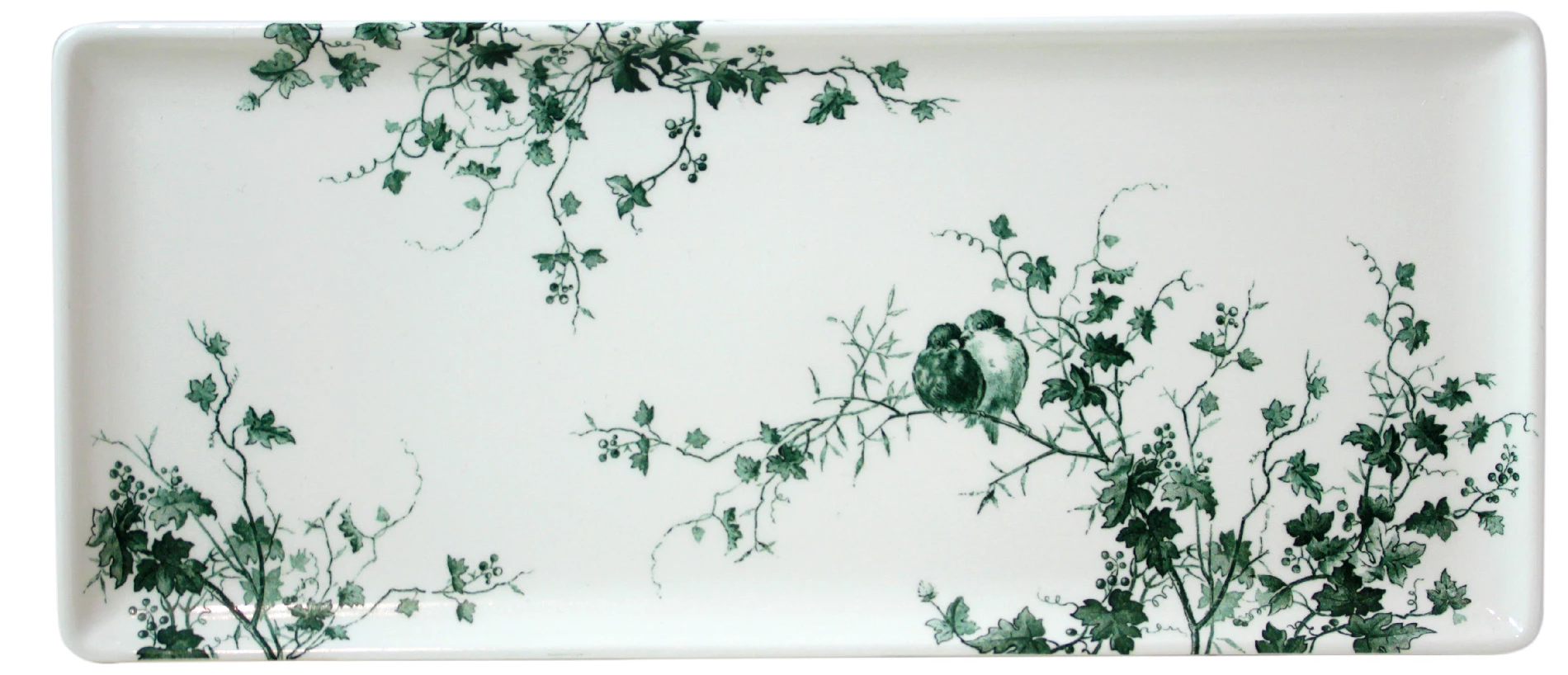 Gien Les Oiseaux Königskuchenplatte 36x15,5 Cm 3 Gien Les Oiseaux Königskuchenplatte 36x15,5 Cm