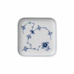 Vista Alegre-Shop 47 Beilagen Royal Copenhagen Musselmalet Gerippt Platte Quadratisch 9cm