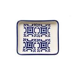 Vista Alegre-Shop 21 Vista Portuguese Cobalt Platte Rechteckig 16x14cm