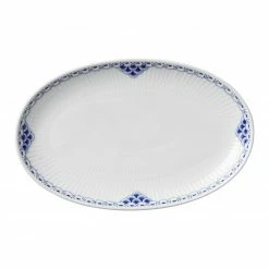 Servierplatten Royal Copenhagen Prinzess Platte Oval 23cm