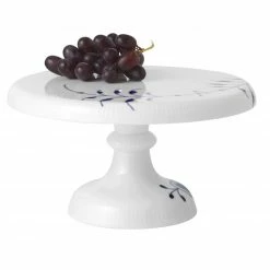 Royal Copenhagen Mega Blau Gerippt Platte Auf Fuß 23cm 8 Royal Copenhagen Mega Blau Gerippt Platte Auf Fuß 23cm -Vista Alegre-Shop IMG100143825 36741