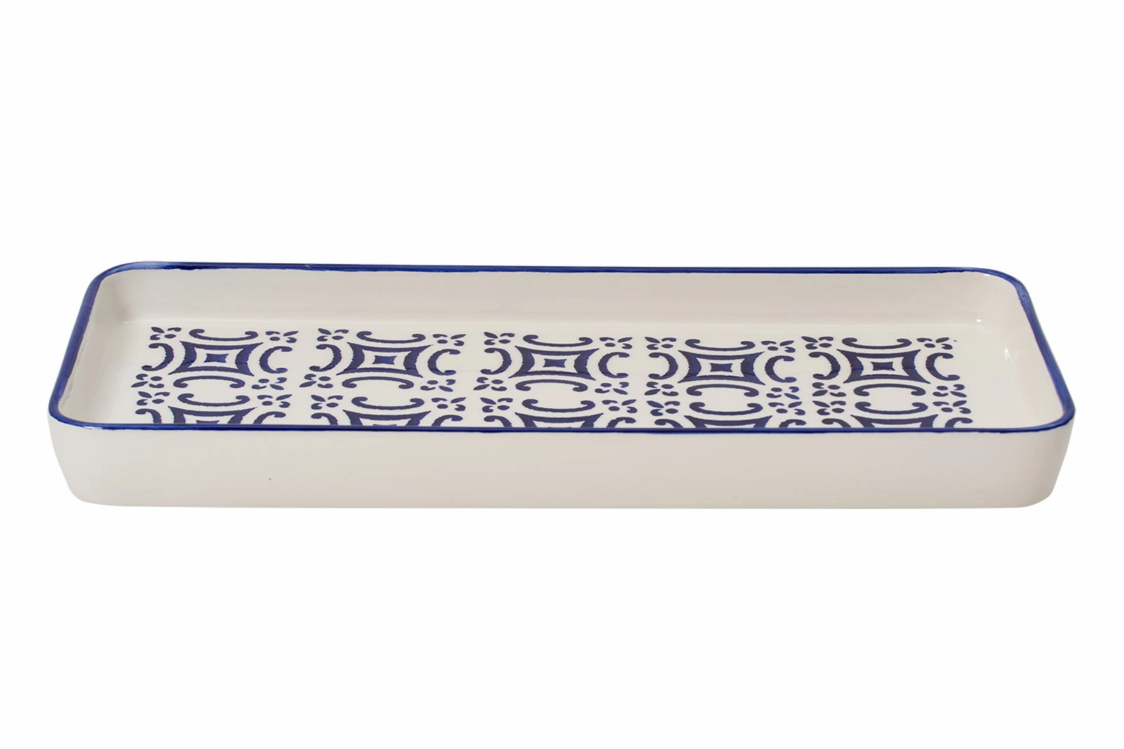 Servierplatten Vista Portuguese Cobalt Platte Rechteckig 35x15,5cm 4 Servierplatten Vista Portuguese Cobalt Platte Rechteckig 35x15,5cm – Bild 2