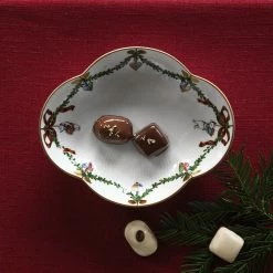 Beilagen Royal Copenhagen Star Fluted Christmas Beilage Oval 17,5cm 7 Beilagen Royal Copenhagen Star Fluted Christmas Beilage Oval 17,5cm -Vista Alegre-Shop IMG100146629 39051