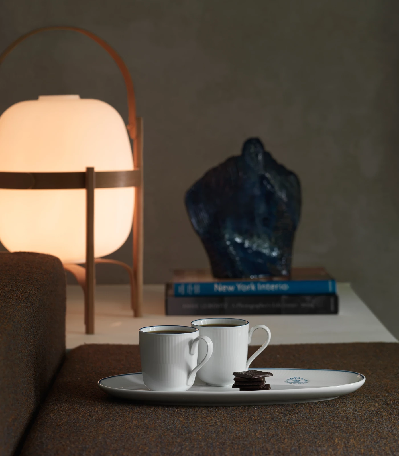 Servierplatten Royal Copenhagen Blueline Platte Oval 37cm Lang 5 Servierplatten Royal Copenhagen Blueline Platte Oval 37cm Lang – Bild 3