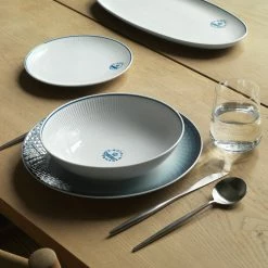 Servierplatten Royal Copenhagen Blueline Platte Oval 37cm Lang 13 Servierplatten Royal Copenhagen Blueline Platte Oval 37cm Lang -Vista Alegre-Shop IMG100150512 42121