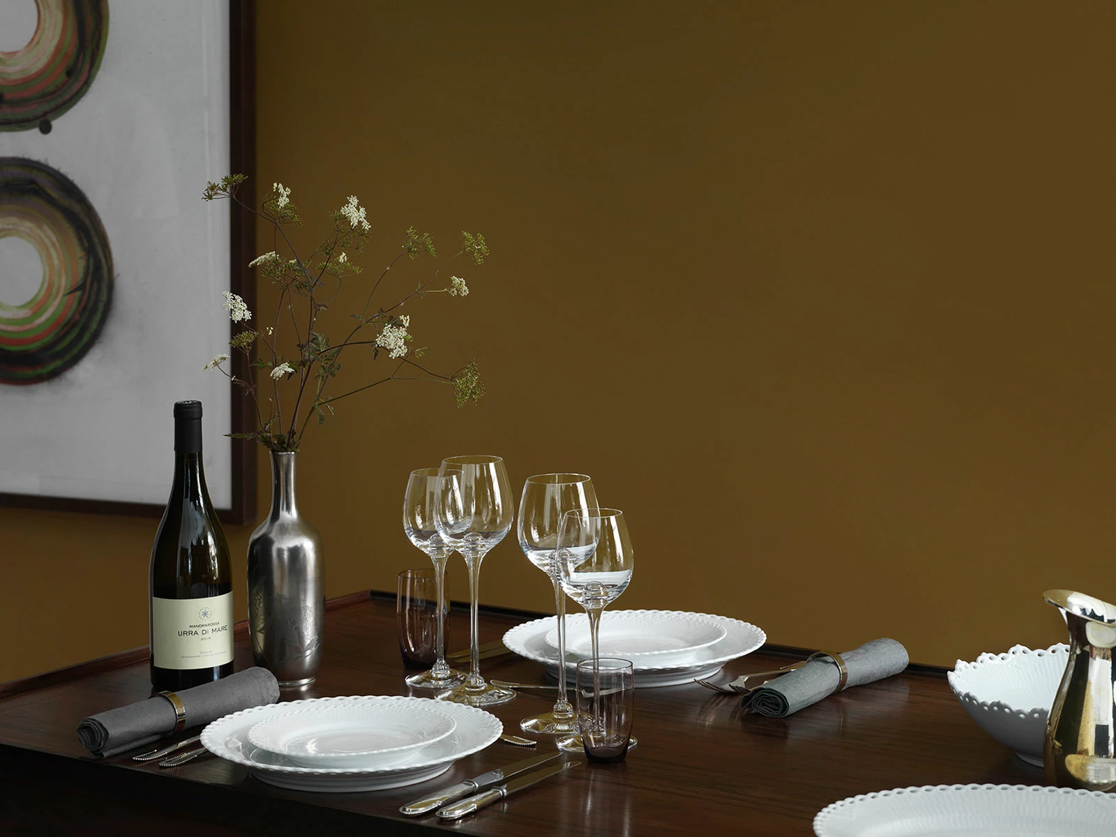 Servierplatten Royal Copenhagen Weiße Vollspitze Platte Oval 36cm 1132375 4 Servierplatten Royal Copenhagen Weiße Vollspitze Platte Oval 36cm 1132375 – Bild 2