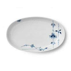 Servierplatten Royal Copenhagen Blue Palmette Platte Oval 23cm 2500623