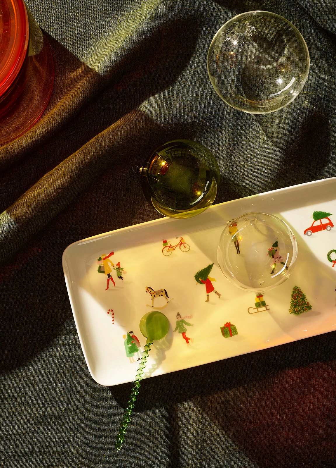 Dibbern Noel Platte 15x32cm 5 Dibbern Noel Platte 15x32cm – Bild 3